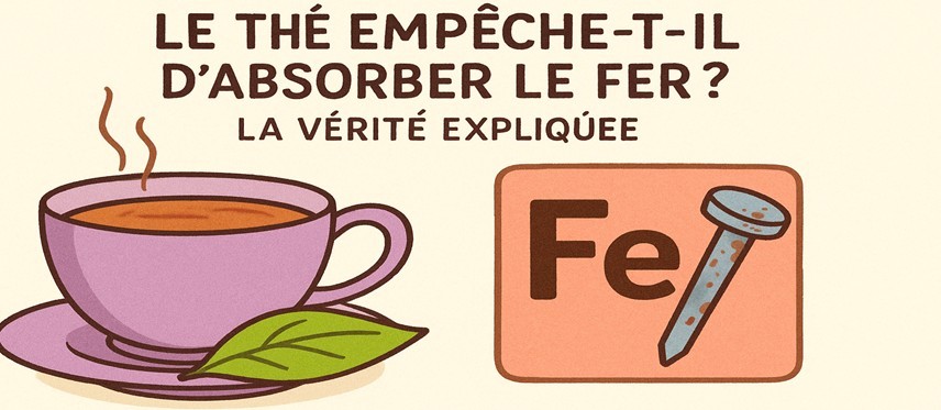 Le thé empêche-t-il vraiment d'absorber le fer ? La vérité expliquée